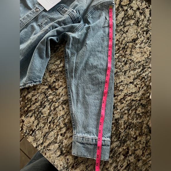 NWT Pistola Liv Long Sleeve Denim Shirt XL - Picture 15 of 15